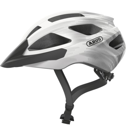 Casco Abus Macator - White Silver