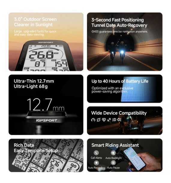 GPS IGPSport BSC100MAX