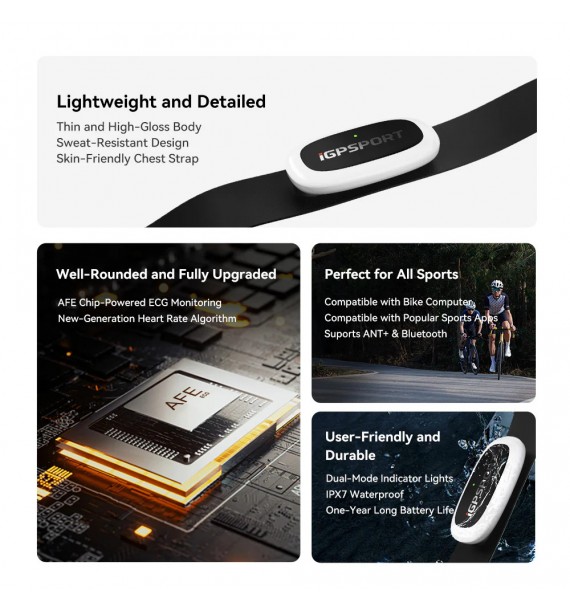 Monitor Frecuencia Cardiaca IGPSport HR50