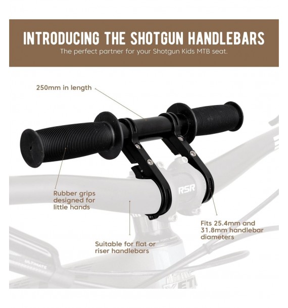 Manillar para asiento infantil Shotgun Handlebar