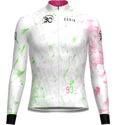 Maillot Largo con paraviento Gobik Epic Bikextrem 30 Aniversario Blanco