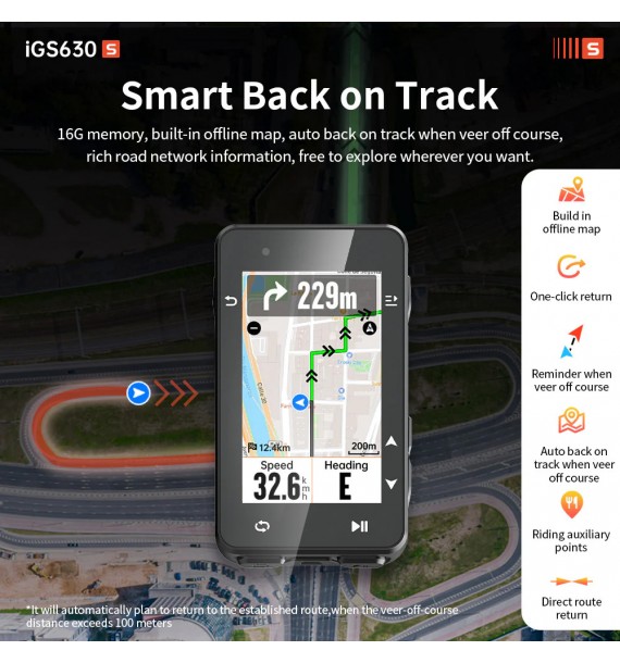GPS IGPSport IGS630S
